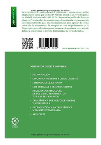 Acupuntura , Oligoterapia Y Fitoterapia 1 . Curso De Perfecc