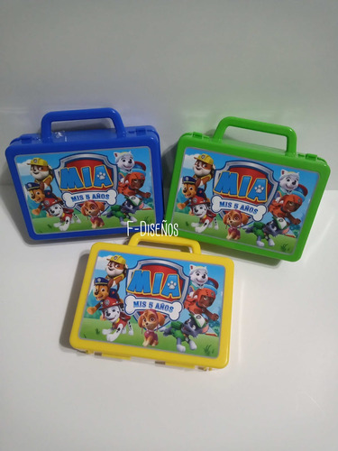 10 Souvenir Valija Personalizada 3 Masas Cort Sello Herra
