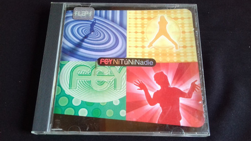 Cd Single Promocional Fey Ni Tu Ni Nadie (Usado)