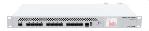 Router MikroTik Cloud Core CCR1016-12S-1S+ blanco