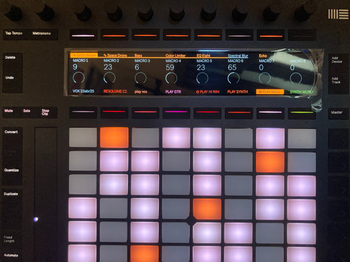 Push 2 Ableton Preto