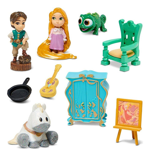 Disney Animators Rapunzel Tower Play Set 100% Original