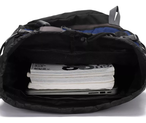 Mochila De Camping Impermeável 60l Trekking Viagem 6103 Cor Azul Desenho Do Tecido Liso