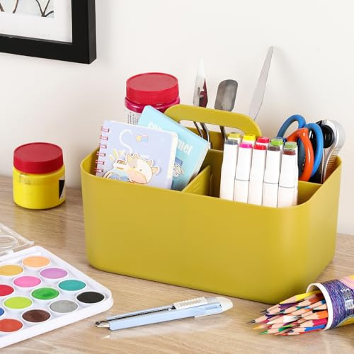 Organizador Multiusos Con Asa - Caja Apilable De Plástico -