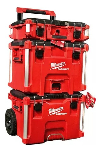 Carro De Herramientas Modular Milwaukee  Packout Set X3 Und