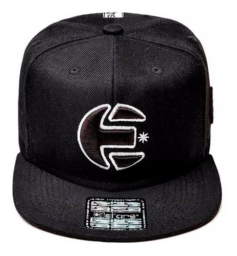 Boné Snapback E-stars Original Preto/forro Pink