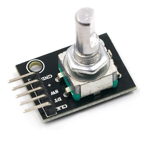 Sensor Encoder Rotativo Rotacion Cuerda Rosca Push Button