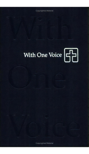With One Voice, De Augsburg. Editorial 1517 Media, Tapa Dura En Inglés