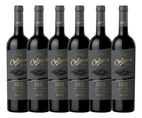 Vino Colomé 1831 Cabernet Sauvignon X 6 Botellas !!!