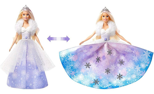 Muñeca De Barbie Princesa Dreamtopia Moda Reveal, 12 Pulgada