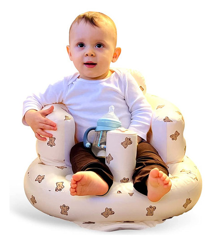 Asiento Inflable Para Bebés De 3 A 36 Meses, Construido En B