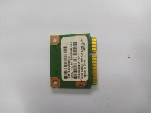 Tarjeta Wifi Laptop Compaq Cq43 (Usado)