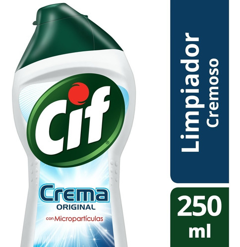 Imagen 3 de 4 de Limpiador Crema Cif Original Con Microparticulas X 375gr