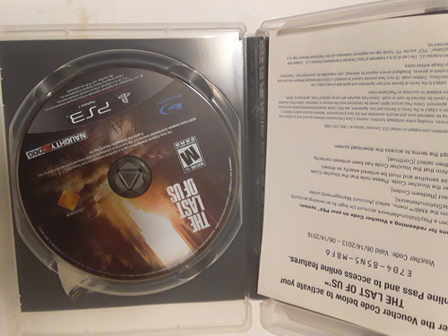 Juego The Last Of Us Ps3 - Fisico - Ingles (Usado)