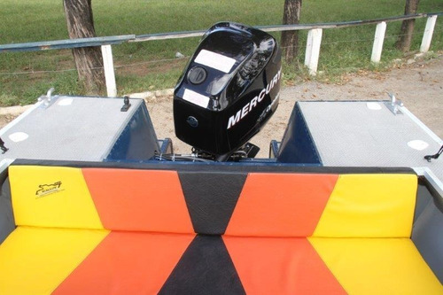 Lancha De Alumínio Malloy Modelo Fast 650 P/ Água Doce
