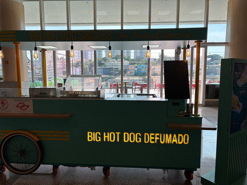 Carrinho Genérico Lanches Diversos - Pronto Para Vender (Usado)