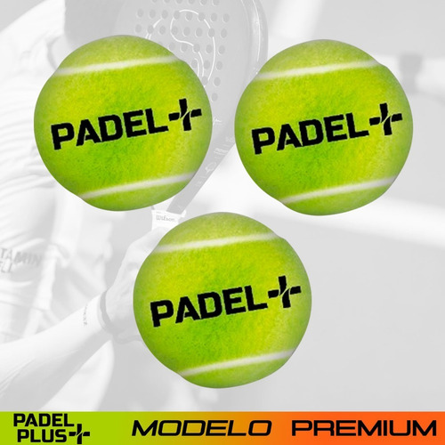Pelotas Padel Plus 40 Tubos Con 3 Pelotas Mayoreo