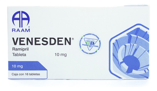 Venesden Ramipril 10mg C/16 Tabletas Raam