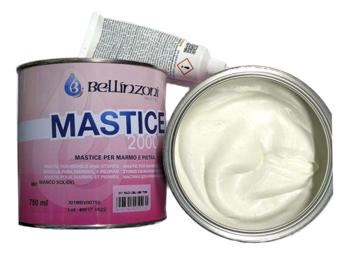 Mastico  Adhesivo  Poliéster - Mastice 2000 - Blanco 750ml