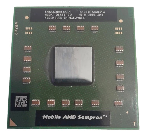 Amd Mobile Sempron 3400+ Microprocesador Notebook (Usado)
