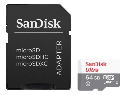 Memoria Microsd Sandisk Ultra De 64 Gb