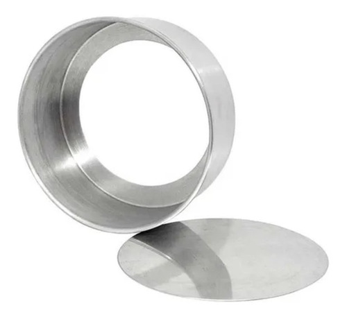 Forma De Bolo Redonda Com Fundo Falso 20 X 10 Cm Altura 