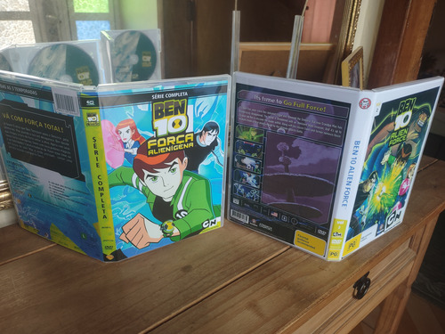 Dvd Ben 10 4 Séries Completas E 5 Filmes Dublado Coleção
