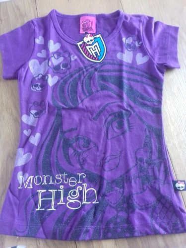 Playerita De Monster Hight Con Brillos