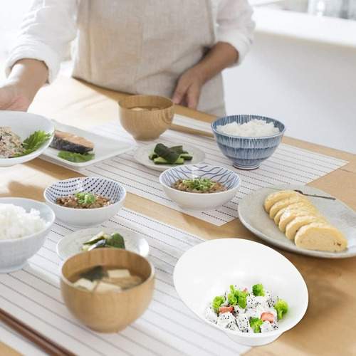 Ensaladeras De Cerámica Luxshiny, Plato De Porcelana Para Se