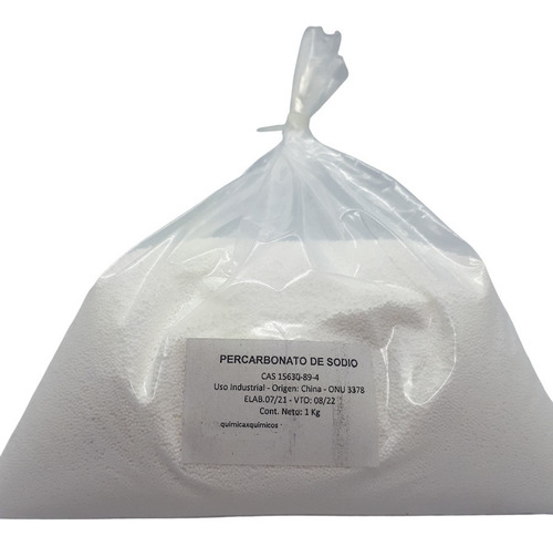 Imagen 2 de 3 de Percarbonato Sodico 1 Kg Quimicaxquimicos