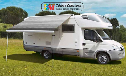 Imagem 5 de 7 de Toldo Articulado Para Van 3,m Largura 2,50m Avanço