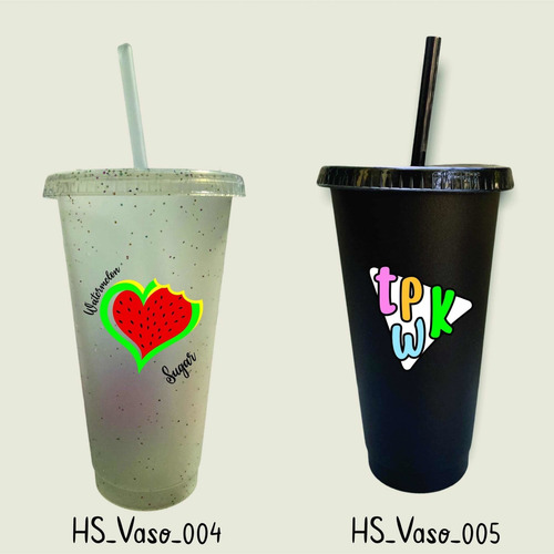 Vasos Hs + Chocolate Con Envoltura Personalizada
