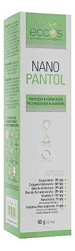 Creme Nano Pantol Eccos Proteção E Hidratação - 60g