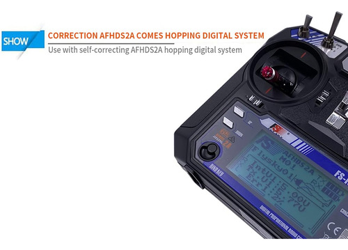Dtxmx Flysky Fs-i6 6 Channels 2.4g Rc Transmitter And Rec...