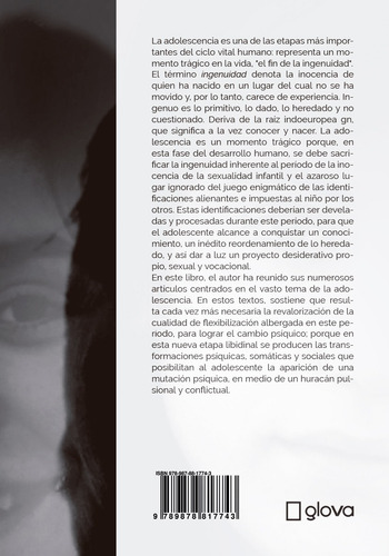 Imagen 2 de 3 de Luis Kancyper, Adolescencia: El Fin De La Ingenuidad
