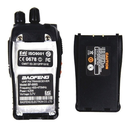 Imagen 10 de 10 de Set De 6 Radios Baofeng Bf-888s Walkie Talkie Inmediato