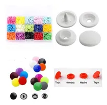 Comprar Kit De Broches Plasticos Para Ropa , 360 Unidades De 12mm