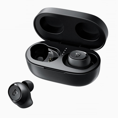 Auriculares in-ear Deportivos Inalámbricos Soundpeats TrueFree 2 Negro - Impermeabilidad IPX7, Bluetooth 5.0, TWS, batería de 20 horas, Botón físico