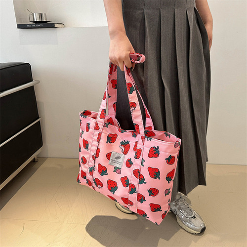 Para Bolso De Hombro A51b Con Estampado De Cerezas De Gran