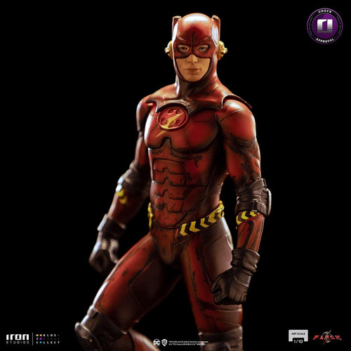 Estátua Flash Alternate The Flash Movie 1/10 Iron Studios