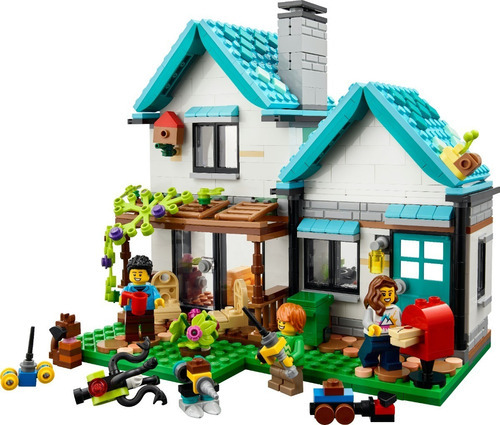 Kit De Construcción Lego Creator 3en1 Casa Acogedora 31139