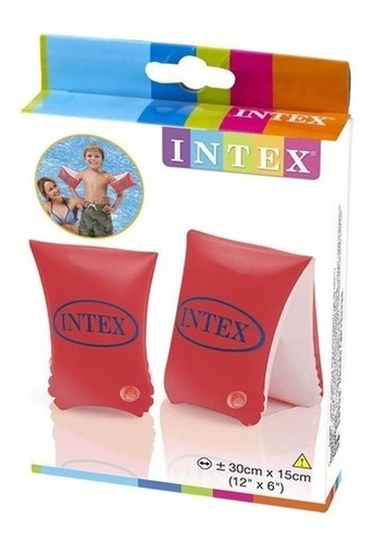 Flotador De Brazos, Brazalete Flotador Intex Deluxe 30x15cm
