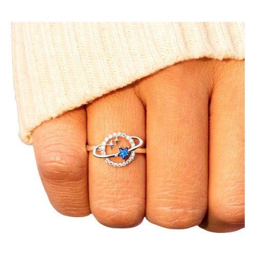 Anillo Regalo Detalle Especial Para Hija Estrella Universo