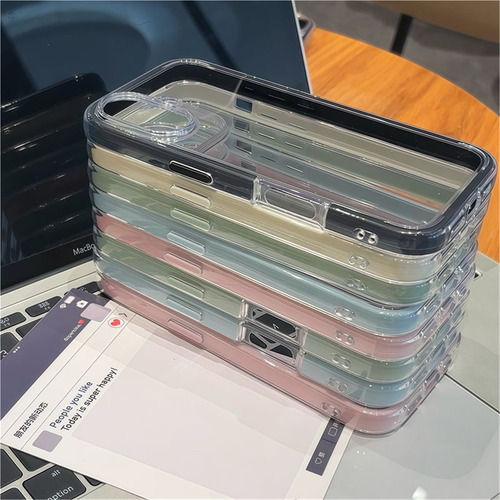 Funda Transparente Con Diseño De Caramelos For iPhone 16 Se