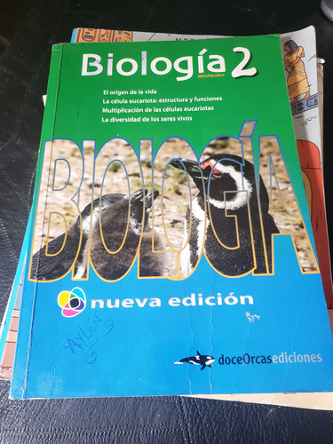 Libro Biología  2  El Origen De La Vida  Nueva Edición Doce 