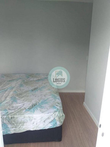 Imagem 27 de 30 de Apartamento Com 50m² Composto De 2 Dormitórios Sendo 1 Suíte E Um Dos Com Sacada, À Venda Por R$ 265.000,00 - Utinga, Santo André/sp - Ap2025