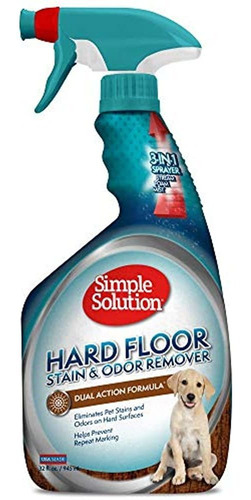 Solución Simple Hardfloor Pet Stain Y Odor Remover Con Nuevo