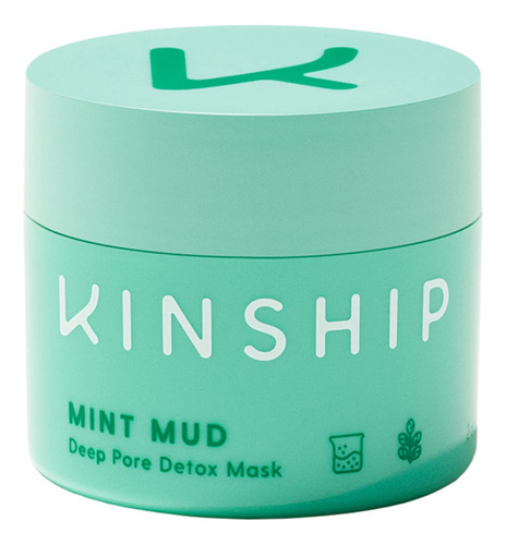 Kinship Mint Mud - Mascara De Desintoxicacion De Poros Profu