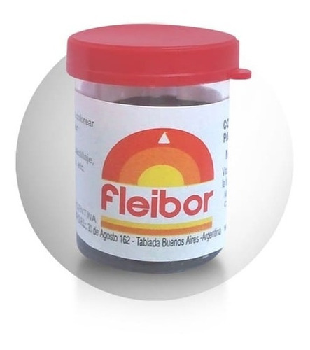 Colorante En Polvo Plateado Fleibor X1 - Cotillón Waf