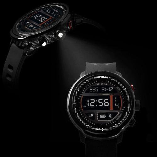 Relógio Smartwatch Mormaii Evolution Masculino Mol5aa/8p